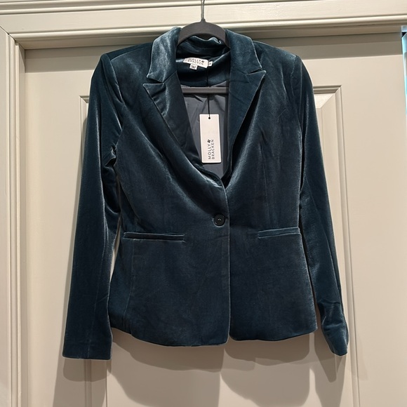 NWT Molly Bracken Velvet jacket. Size XS - Picture 3 of 4